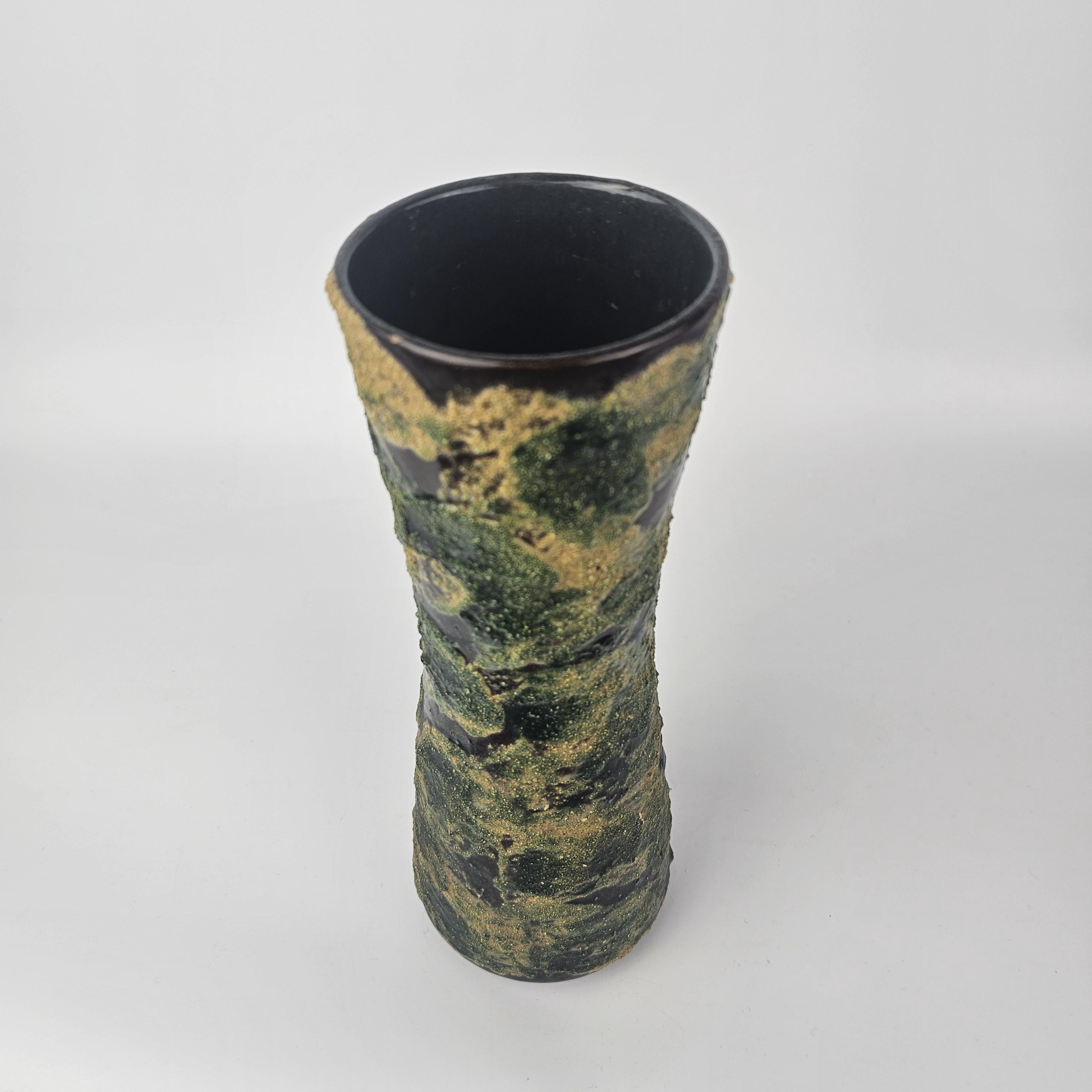 【東ドイツ Strehlaの花瓶】Fat Lava 295 東ドイツ Strehlaの花瓶】Fat Lava 295 - メルカリ