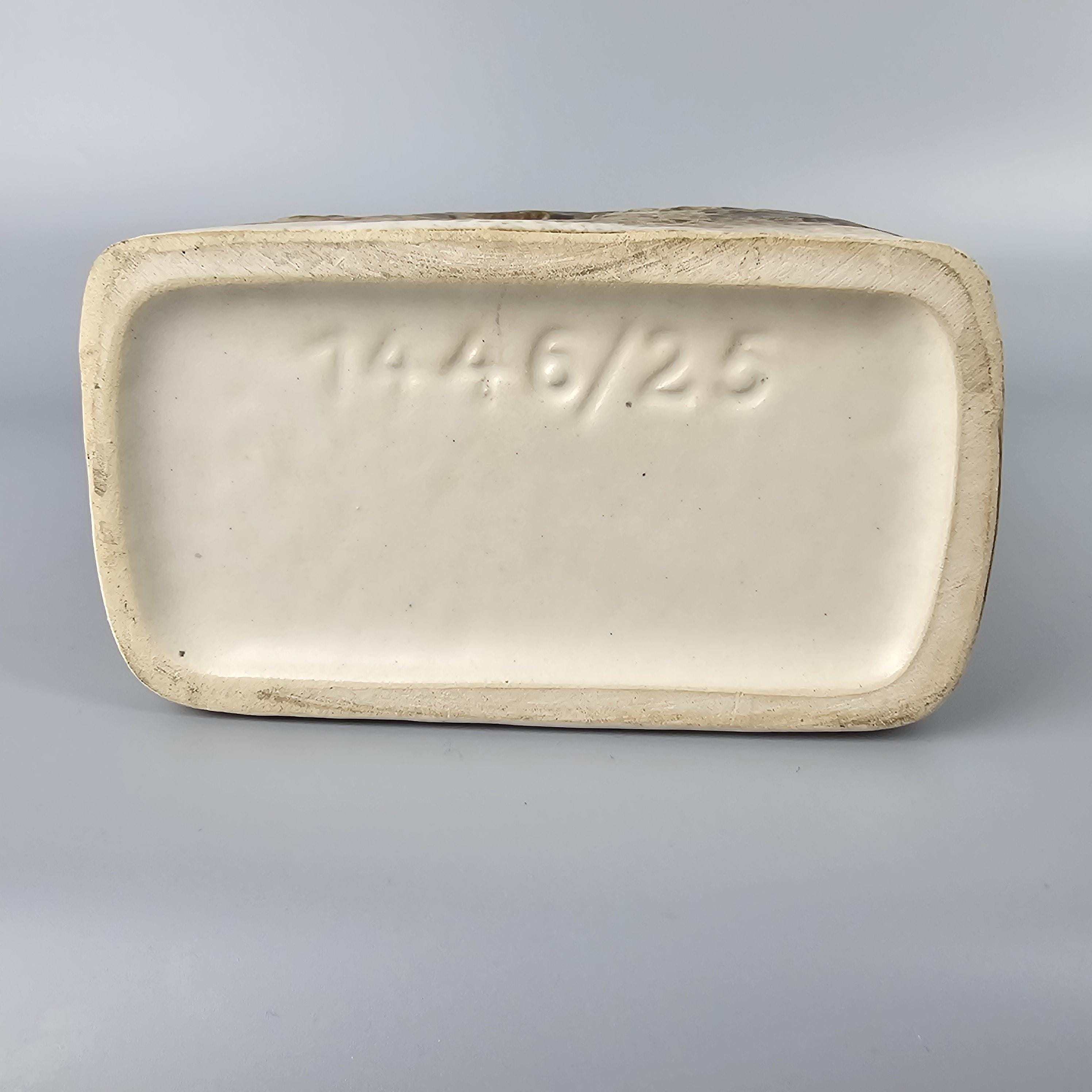 ヴィンテージの西ドイツの Fat Lava 花瓶。 Uebelacker / Uセラミック