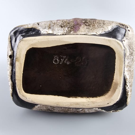 70s FatLava (Ruscha社製)11cm RUSCHA KERAMIK FAT LAVA 'CORTINA