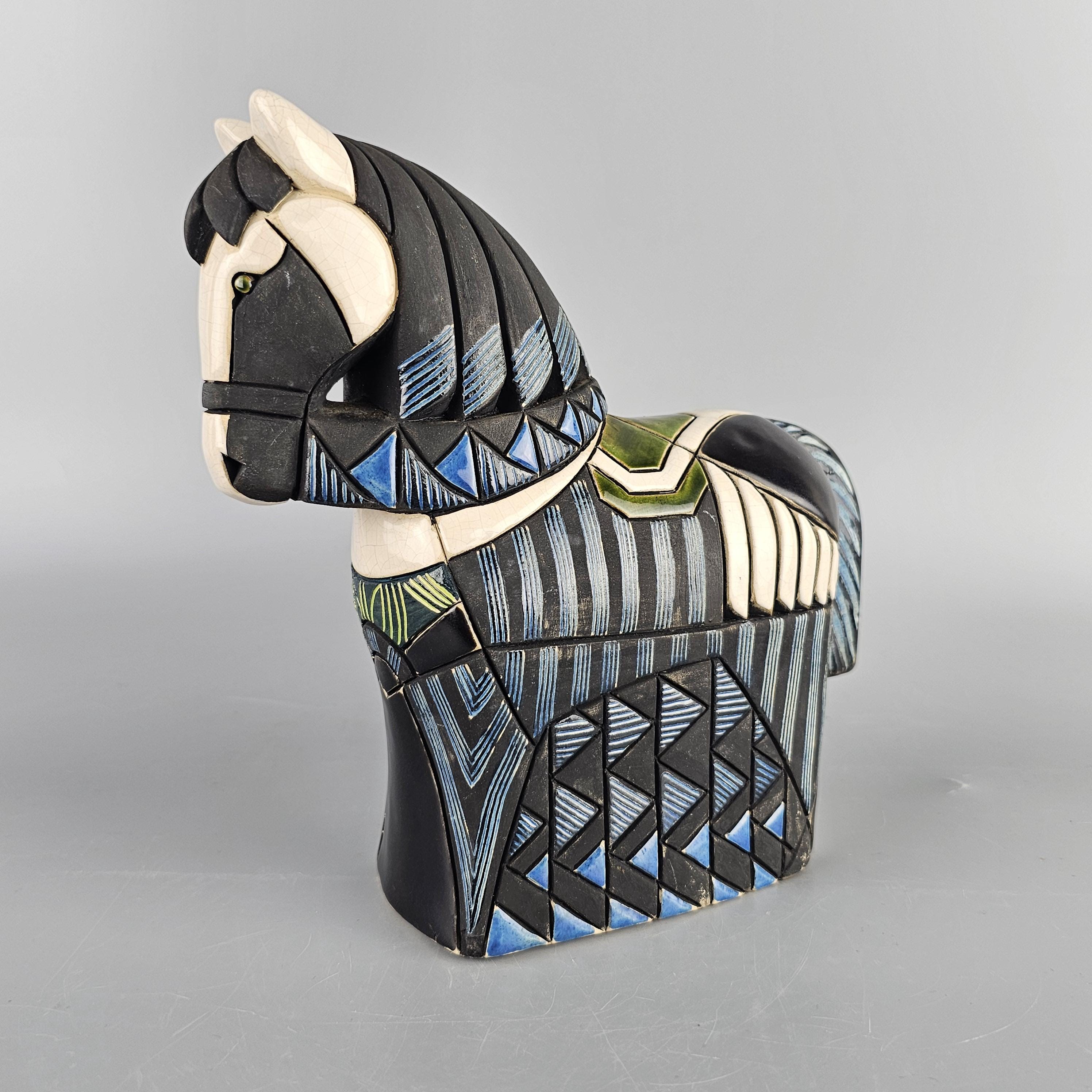 Artesania Rinconada 馬　ヴィンテージ　陶器 アルテサニア・リンコナダ作、希少なヴィンテージの馬の彫刻