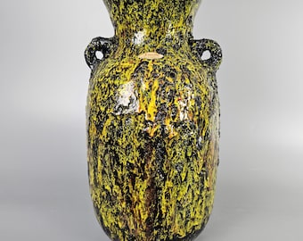 Jasba社製の西ドイツのヴィンテージFat Lava花瓶。形状番号101-14。色