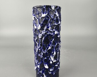 ヴィンテージ西ドイツ製ファット・ラバ花瓶。ES / エモンズ＆ゾーネ製