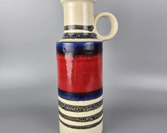 Vintage West German Fat Lava Vase. Scheurich, Model Number 401-28