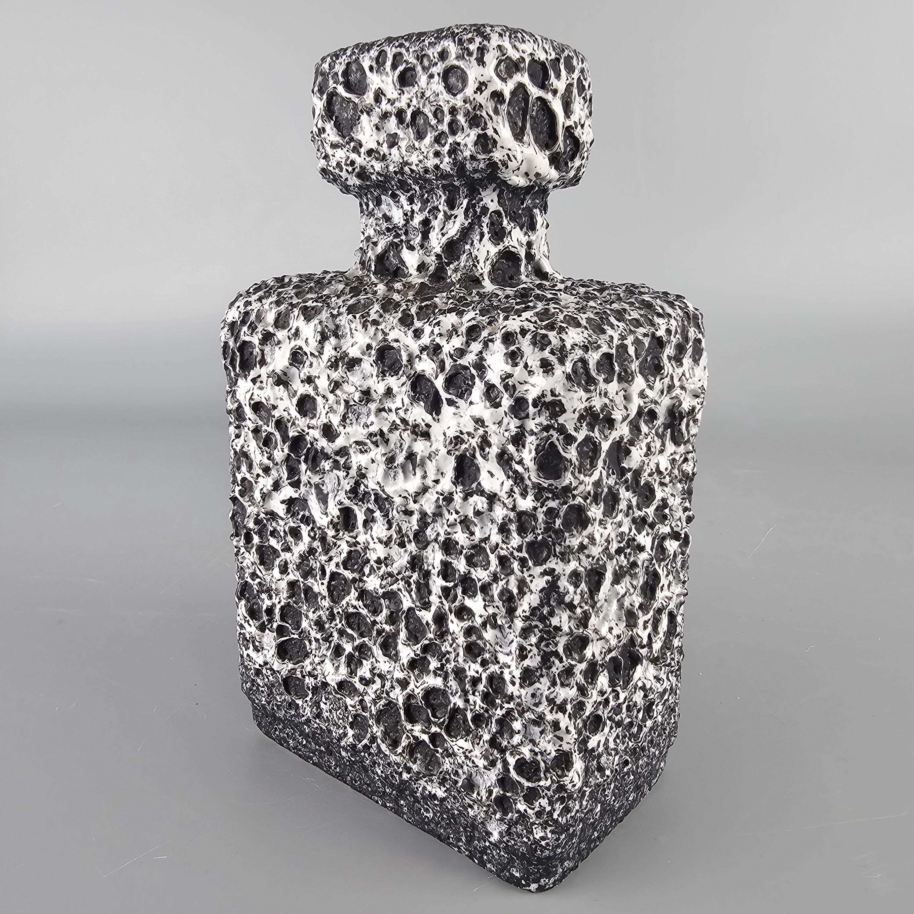 【西ドイツ製 Fatlava】 JOPEKO 花瓶 16cm ビンテージの西ドイツの Fat Lava 花瓶。 Jopeko、フォーム番号912/16