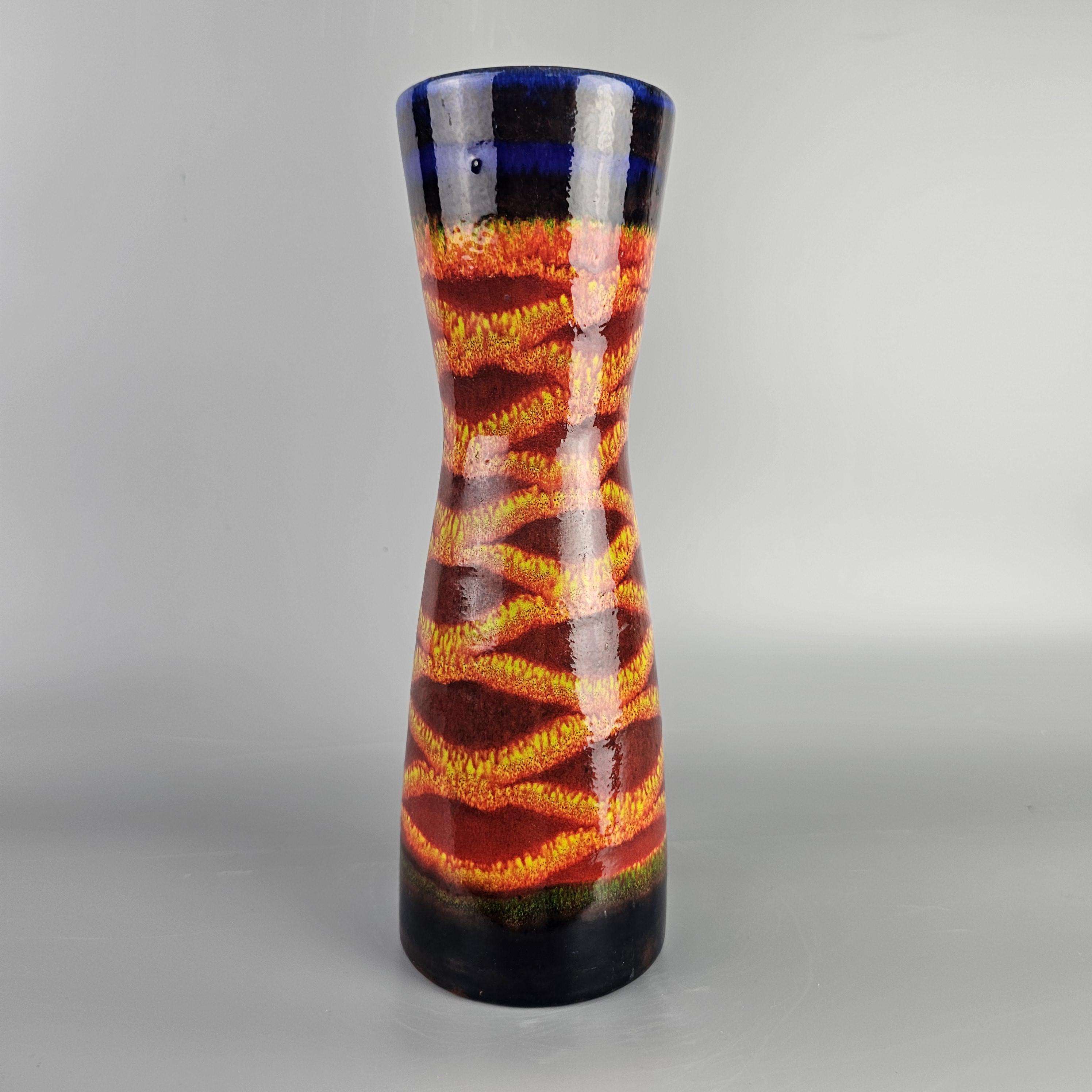 花瓶・フラワースタンド 1970s Scheurich W.Germany XXL fatlava Fat Lava--Scheurich-- | Fat Lava & German Art Pottery