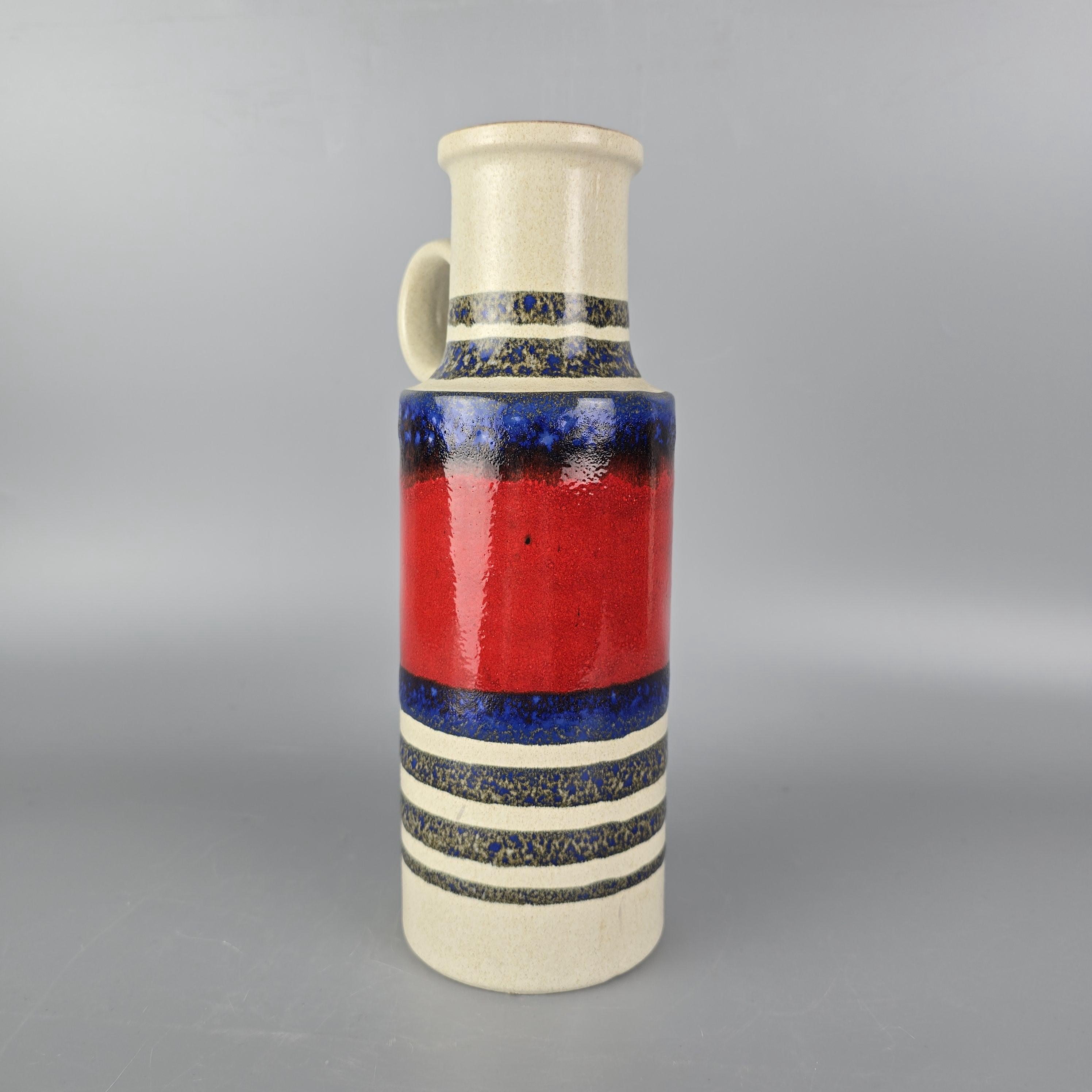 西ドイツ製ヴィンテージ 花瓶 Scheurich 401-28 Fat Lava Vintage West German Fat Lava Vase. Scheurich, Model Number 401-28