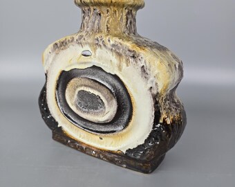 Vintage West German Fat Lava Vase. Walter Becht, Form Number U4/24