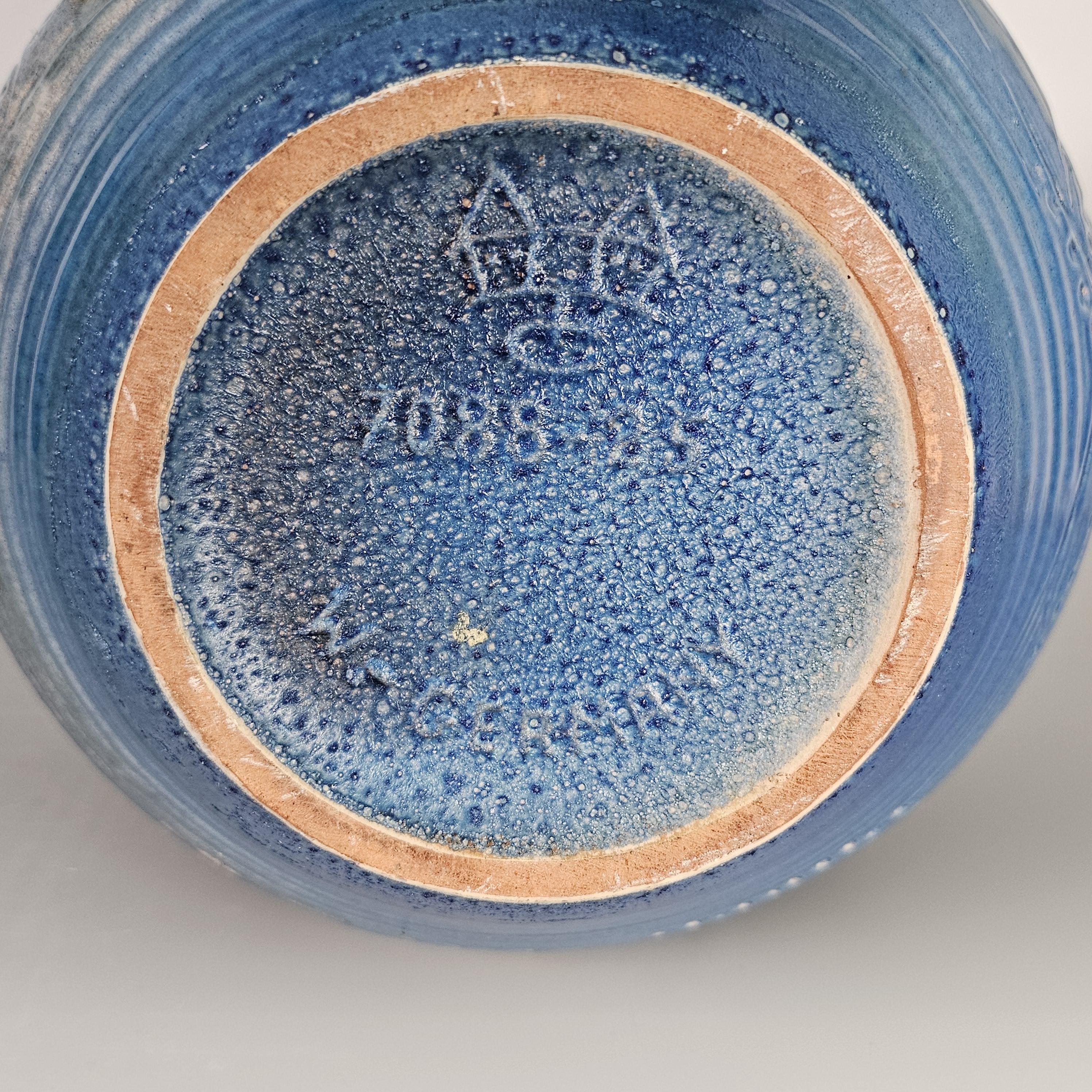 Vintage West German Fat Lava Vase by Carstens Tonnieshof. Model