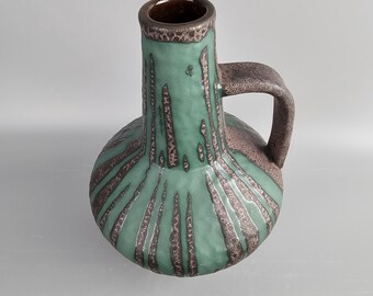 A Very Rare Vintage West German Fat Lava Vase Made by Carstens