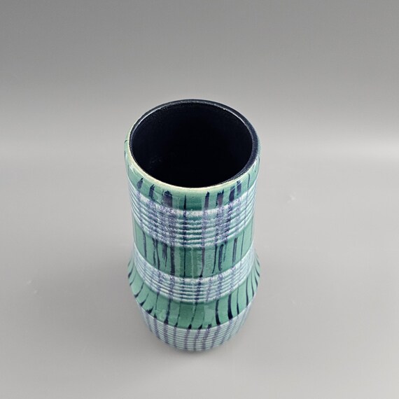 ヴィンテージ西ドイツ製ファットラバ花瓶。Scheurich製、モデル番号529