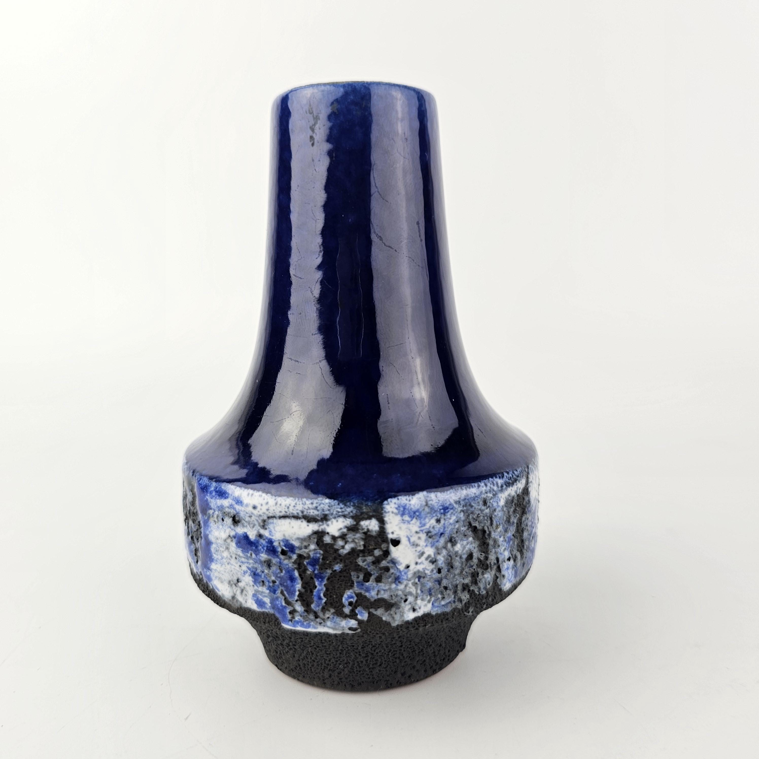 Vintage West German Fat Lava Vase Made by Carstens