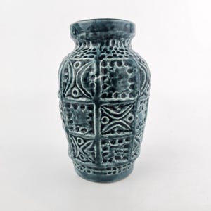 Vintage West German Fat Lava Vase Made by Bay Keramik. Shape