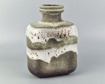Vintage West German Fat Lava Vase. Ruscha Keramik, Form Number 313