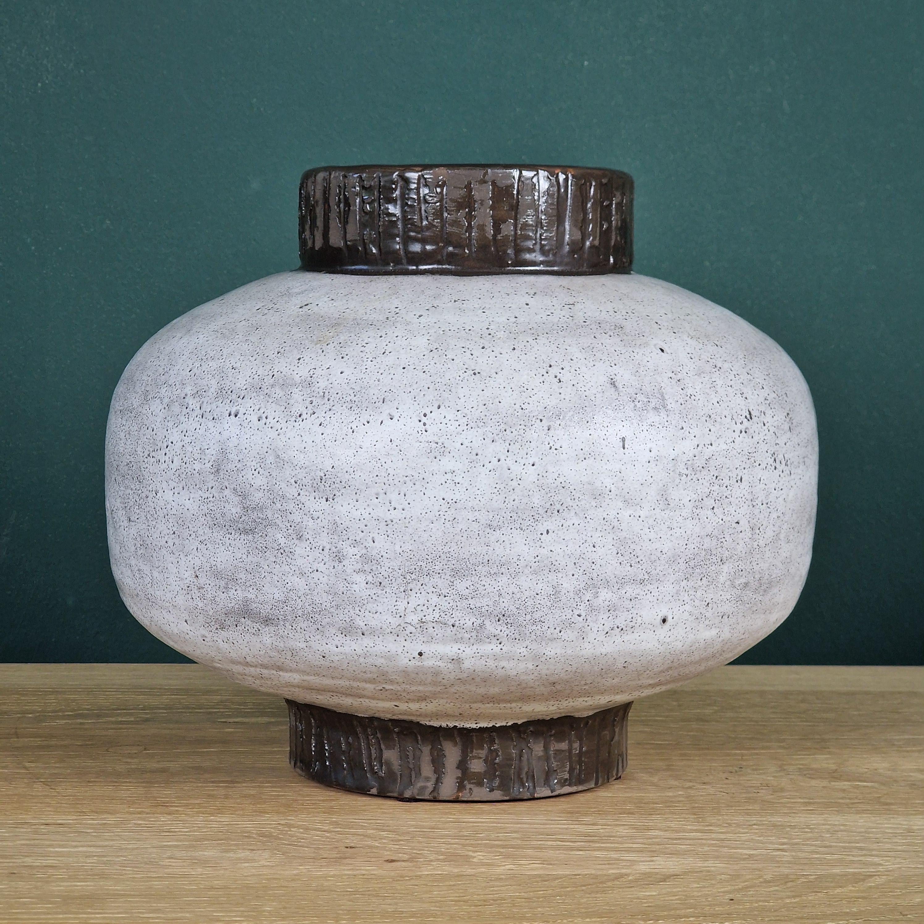 西ドイツ製 Carstens Tnnieshof fat lava 花瓶 西ドイツヴィンテージ ファットラヴァ フラワーベース/W.Germany
