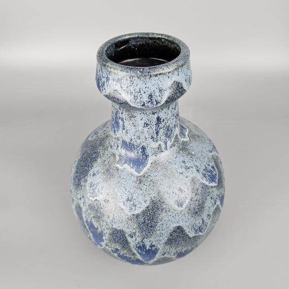Vintage West German Fat Lava Vase. Dumler & Breiden, Form Number