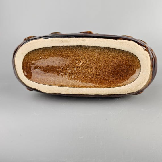 Vintage West German Fat Lava Vase Made by Dumler & Breiden. Style