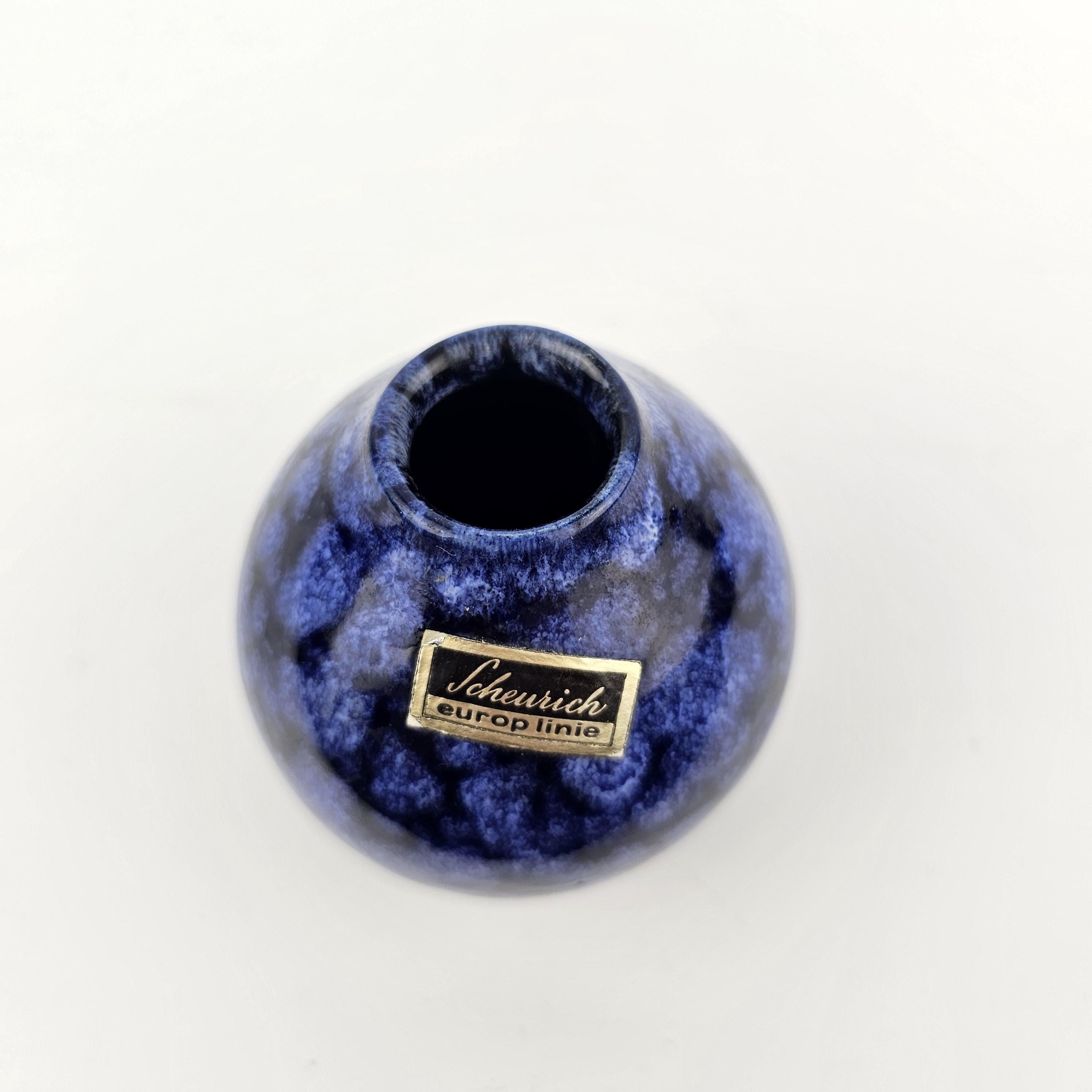 Vintage West German Fat Lava Vase Made by Scheurich. Shape Number