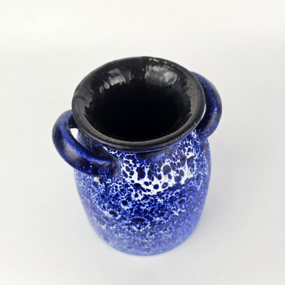 ES Keramik / Emons & Sohne製の西ドイツのヴィンテージFat Lava花瓶