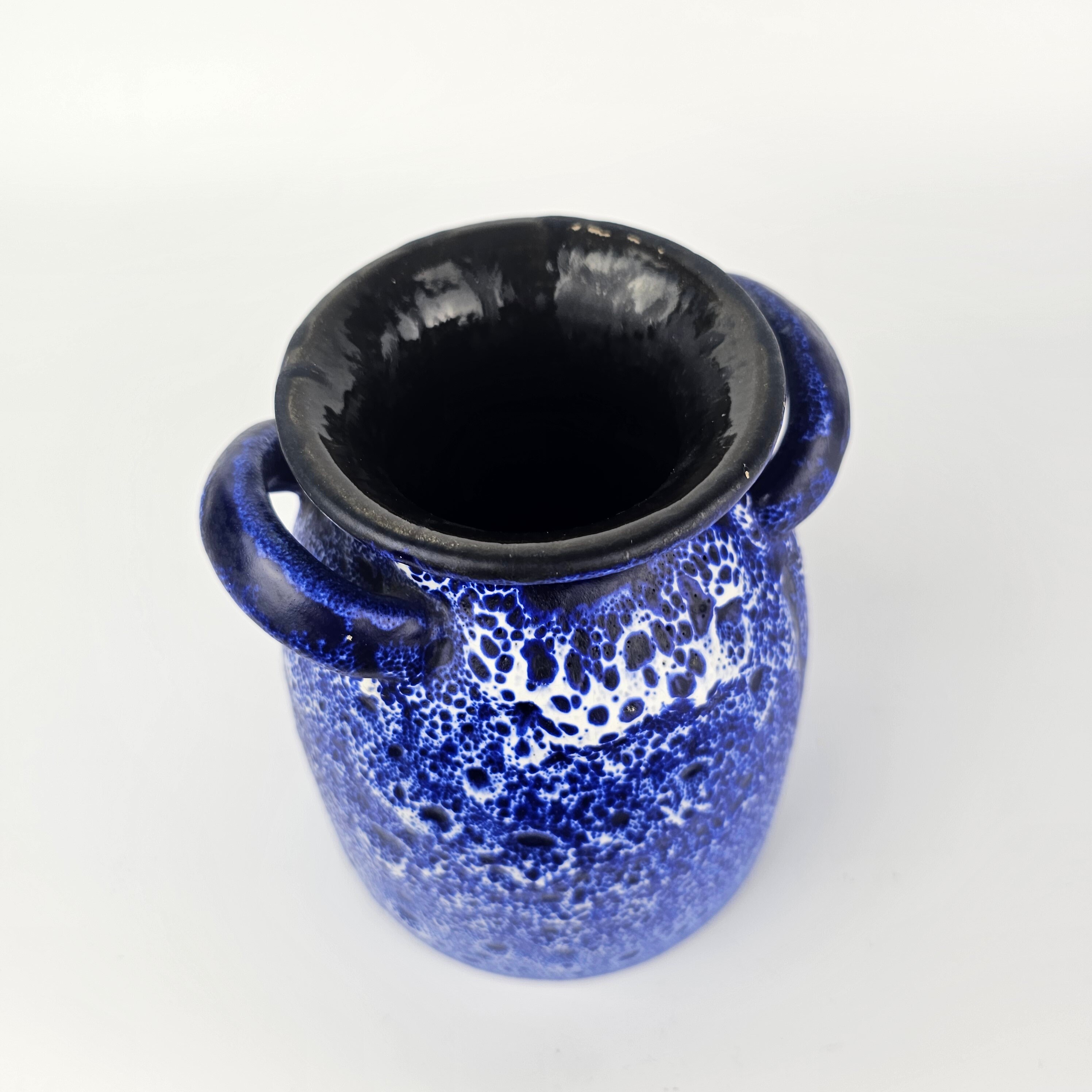 ES Keramik / Emons & Sohne製の西ドイツのヴィンテージFat Lava花瓶