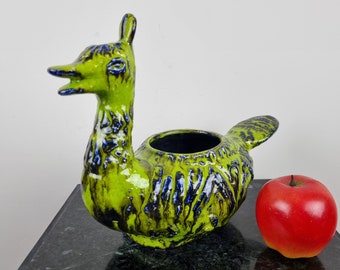 Fat Lava Vase West German Earthenware, Dumler & Breiden 310