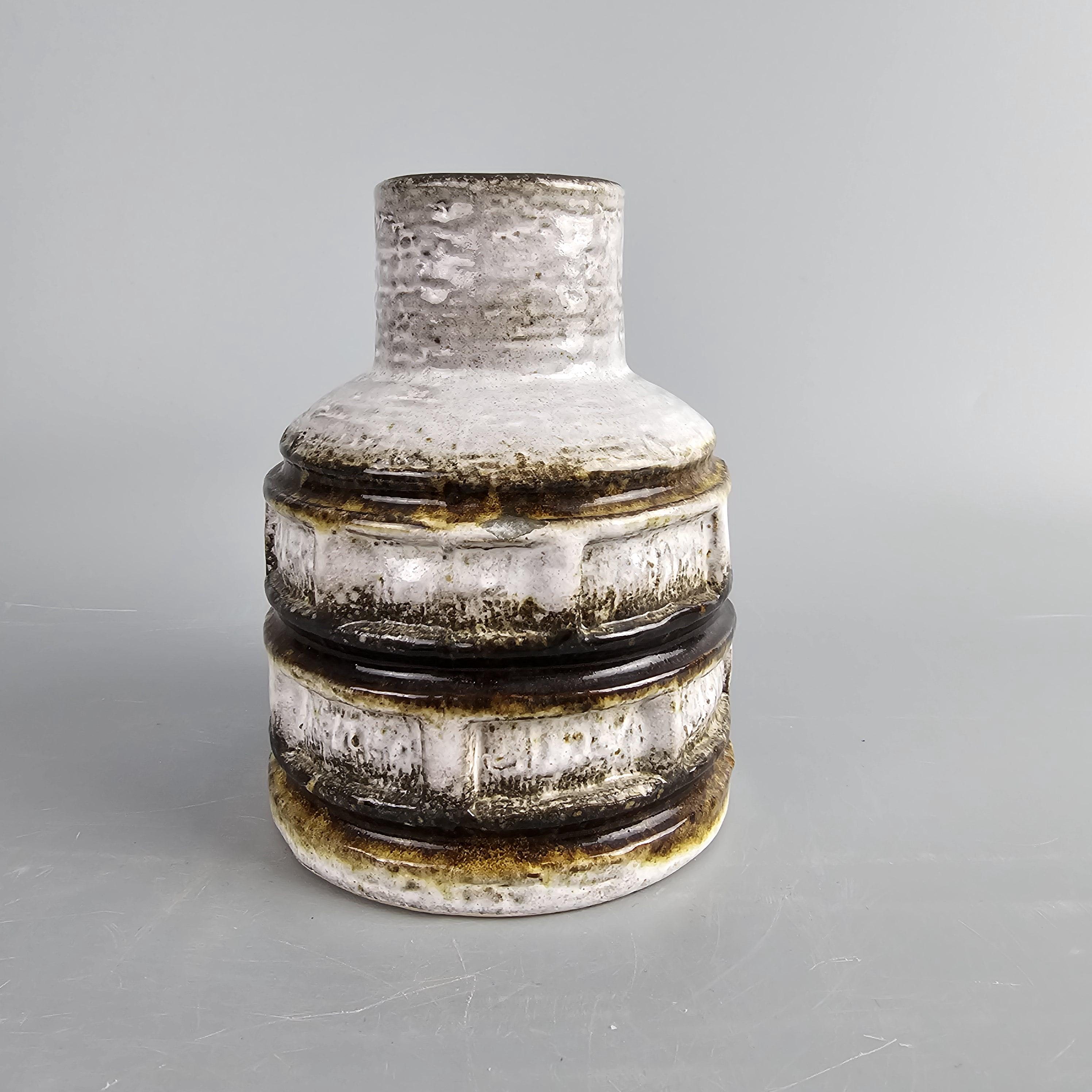 西ドイツのUebelacker / U-keramik製のヴィンテージファットラバ花瓶