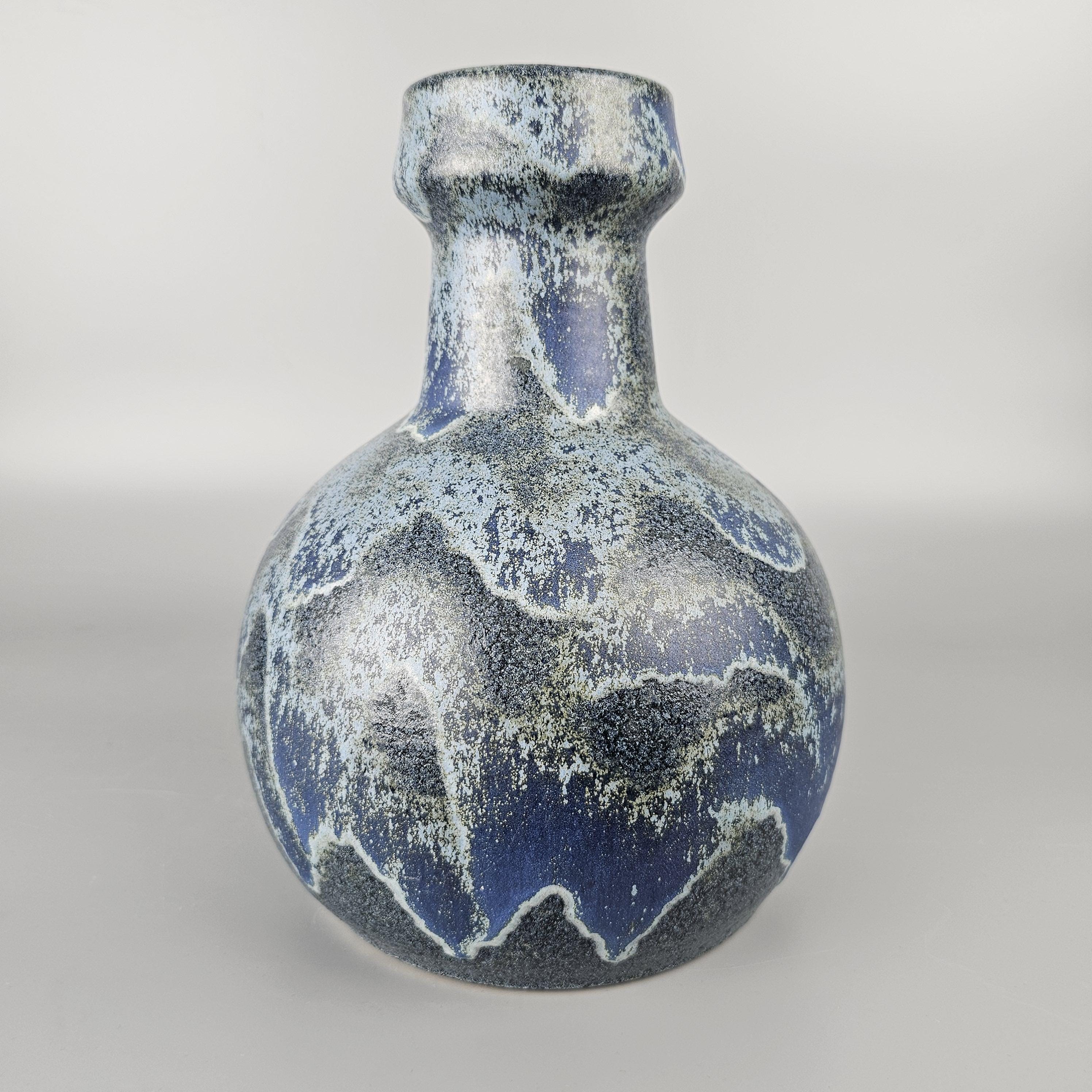 Vintage West German Fat Lava Vase. Dumler & Breiden, Form Number
