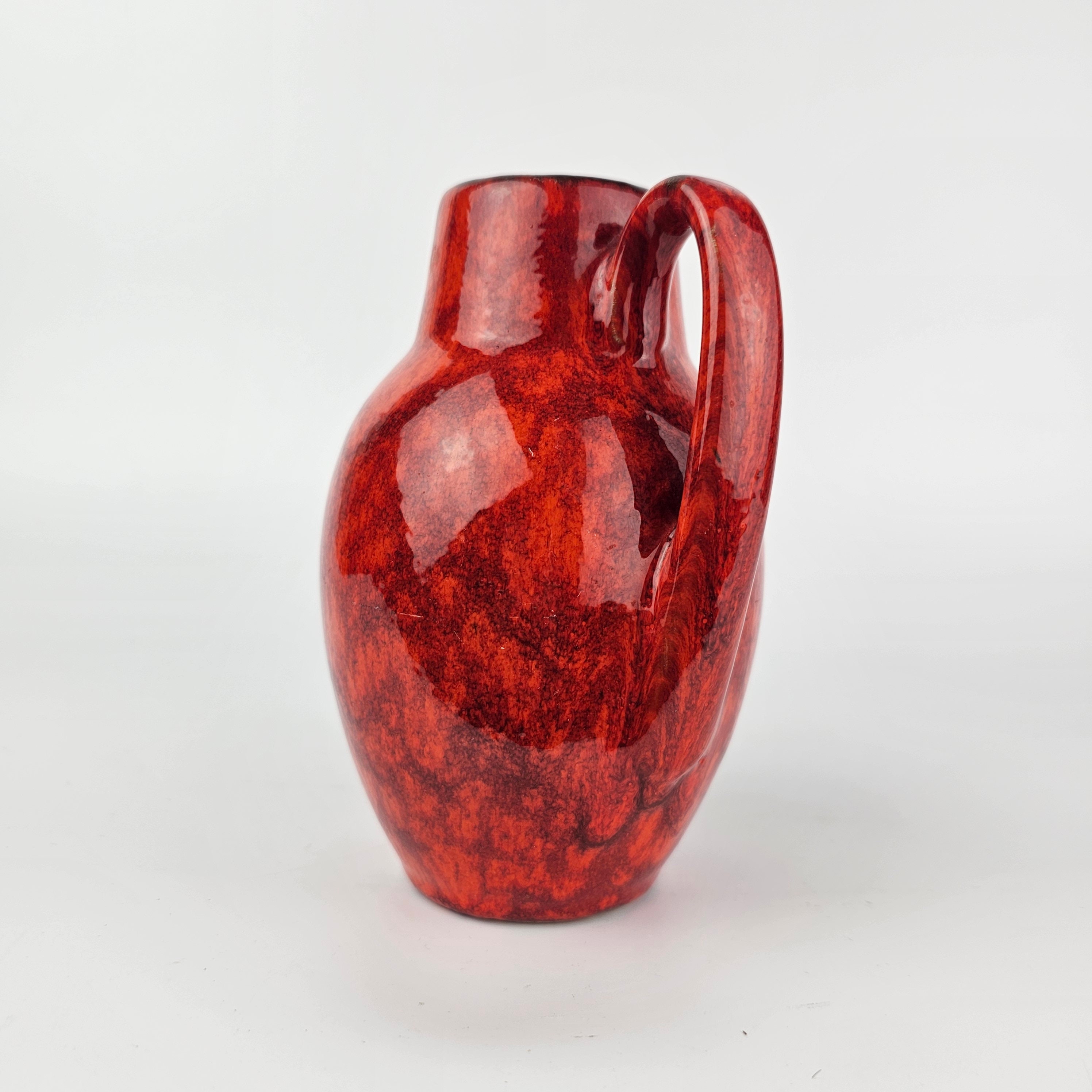 Vintage West German Fat Lava Vase Made by Scheurich. Form