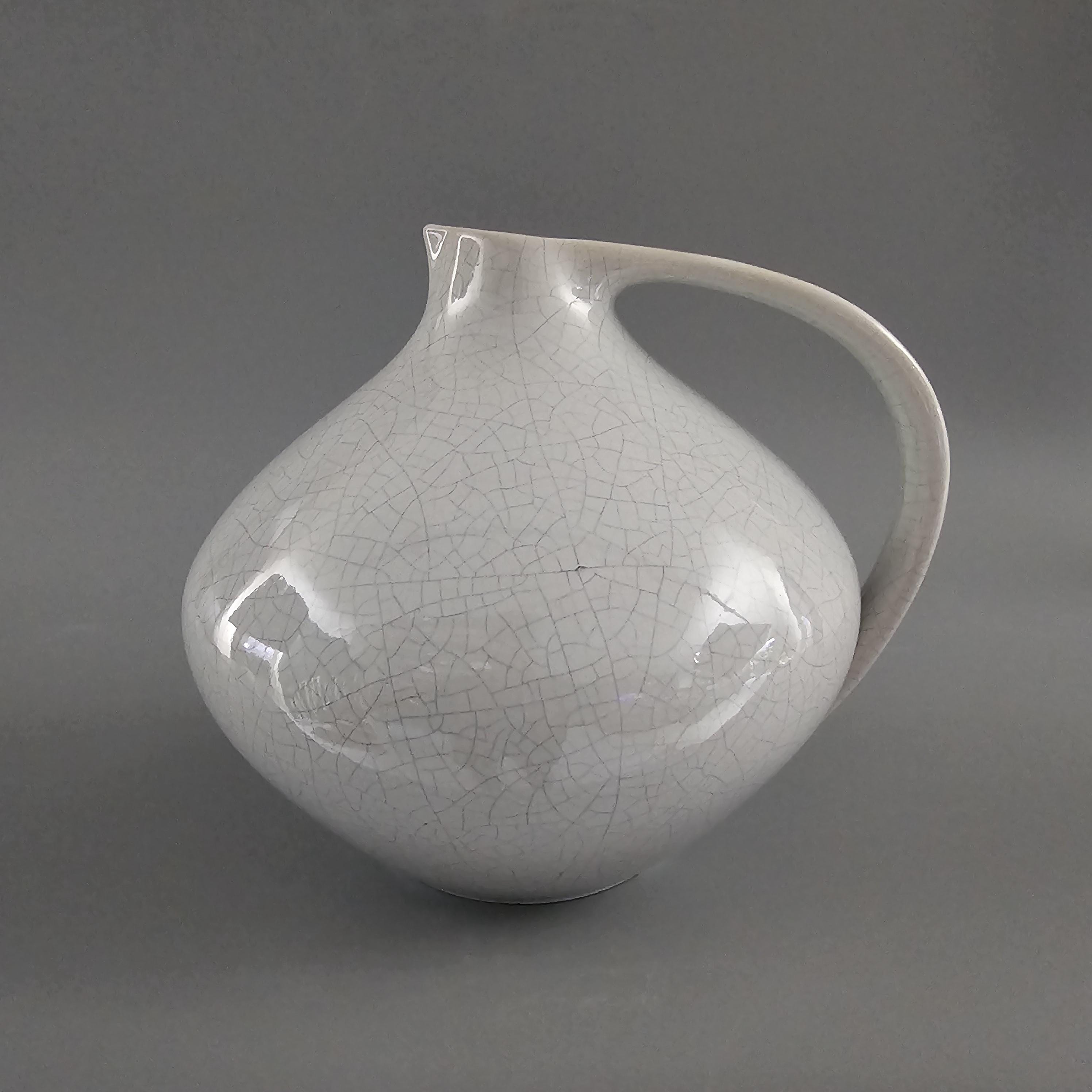 Vintage West German Fat Lava Vase Made by Ruscha. Style Number 315