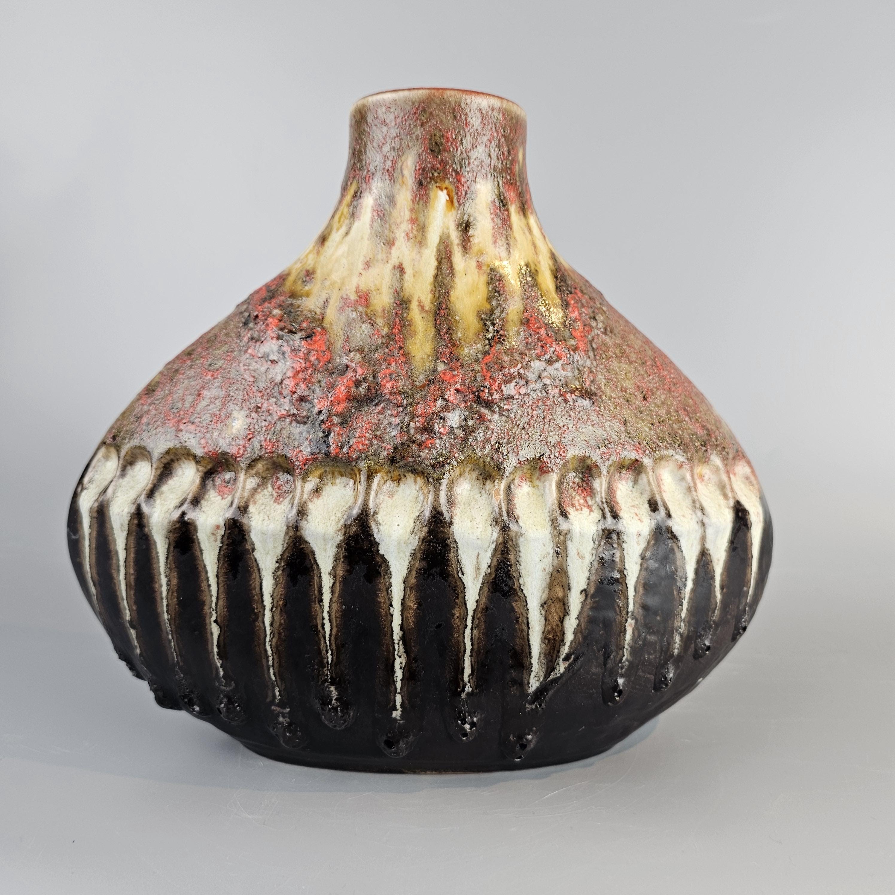 西ドイツFAT LAVA ビンテージ花瓶 tonnieshof 西ドイツヴィンテージ