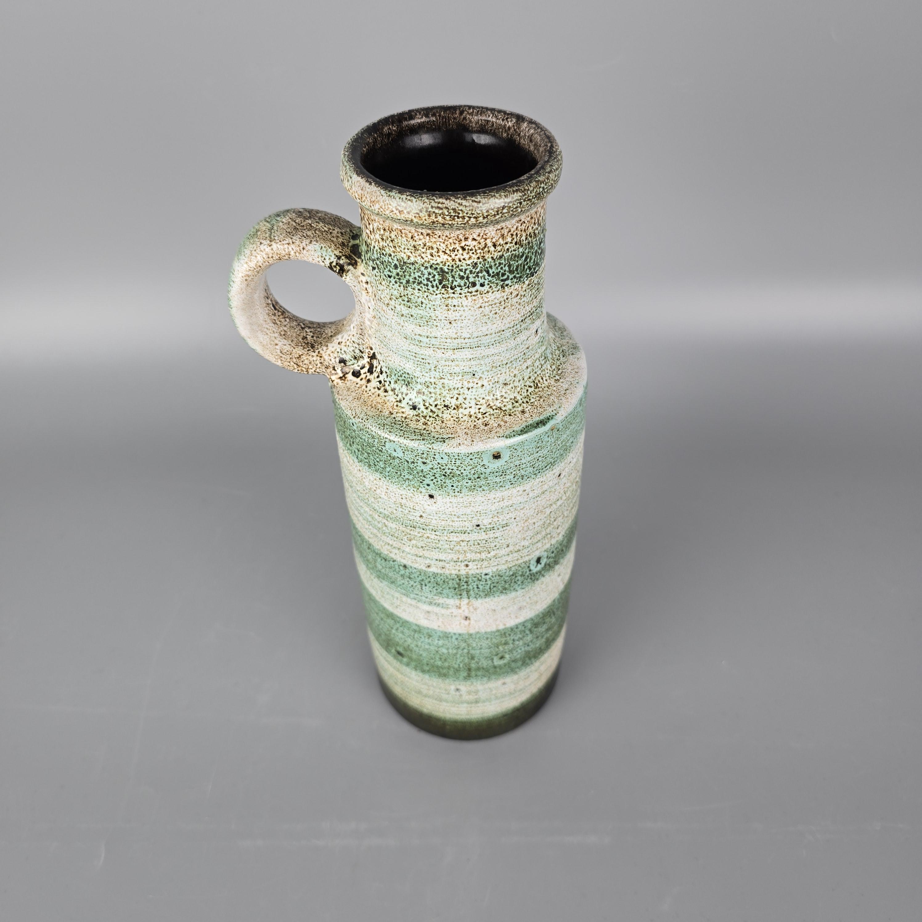 西ドイツ製ヴィンテージのファットラバ花瓶。ショイリッヒ社製、品番