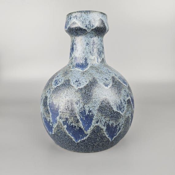 Vintage West German Fat Lava Vase. Dumler & Breiden, Form Number