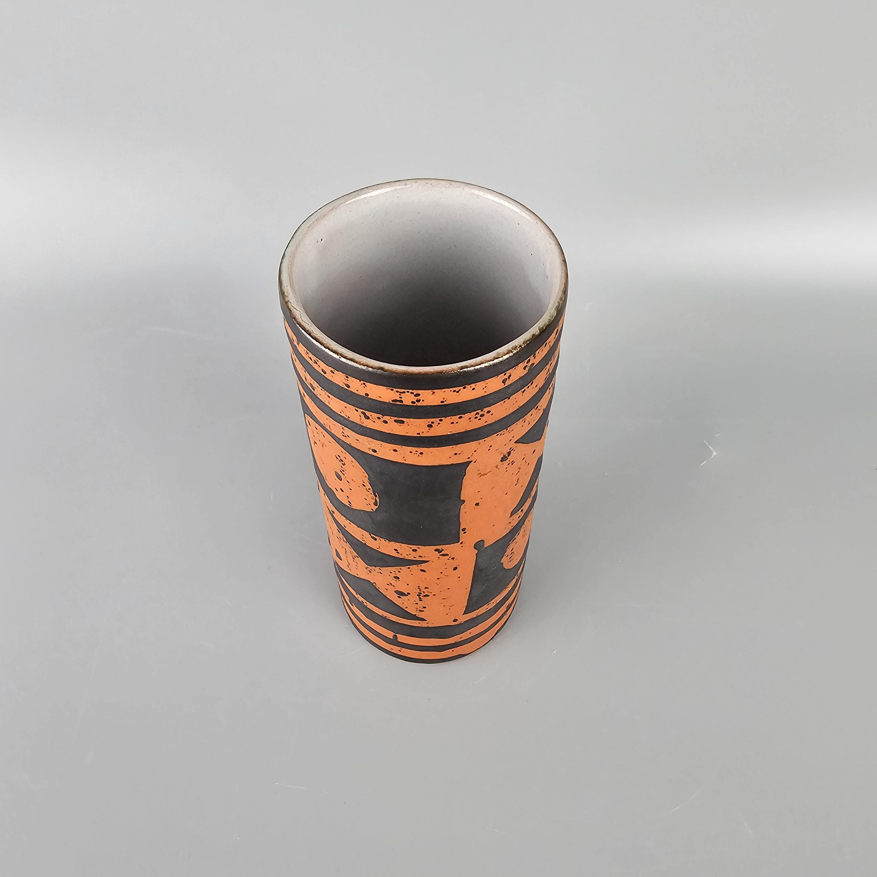 ヴィンテージの西ドイツの Fat Lava 花瓶。 Carstens Tonnieshof