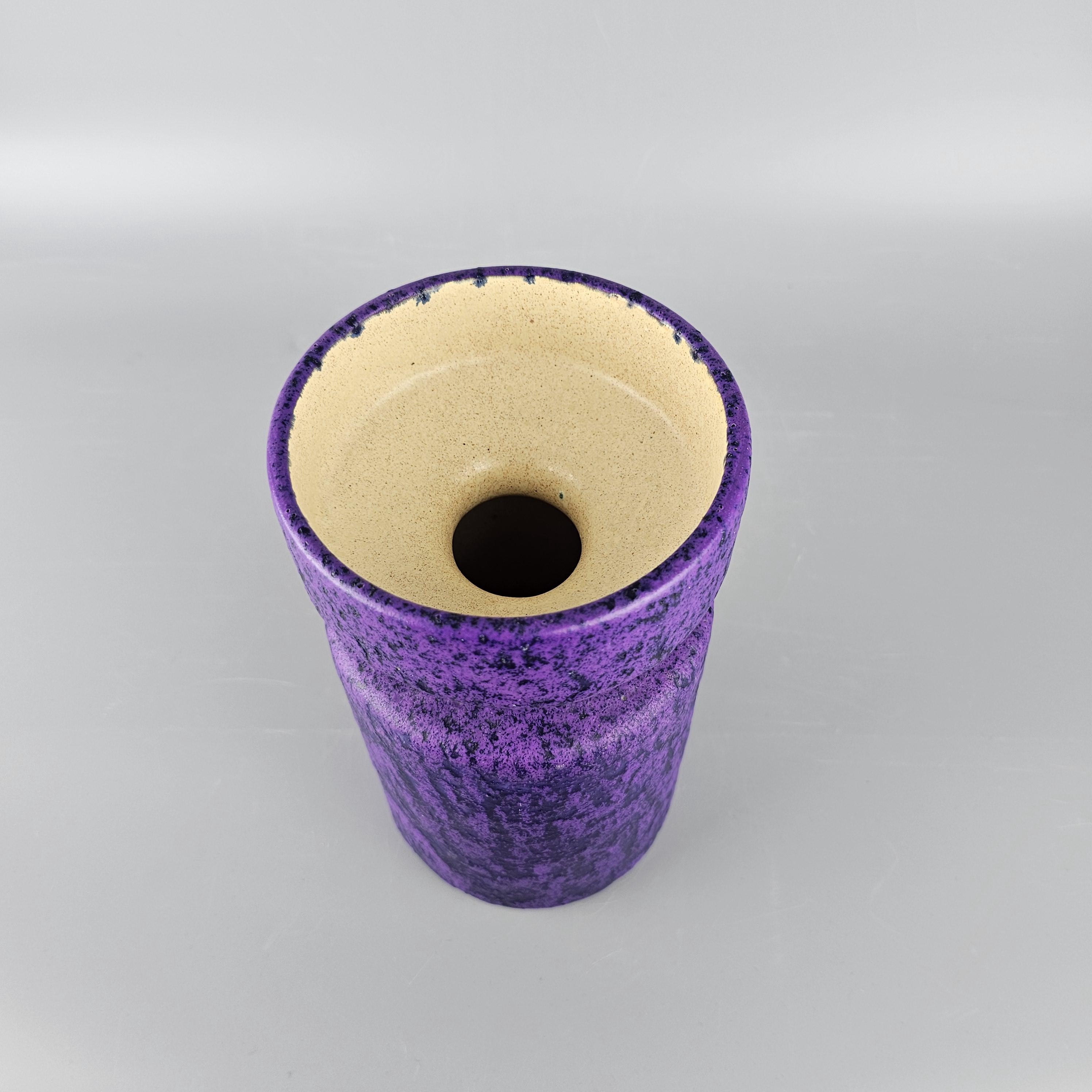 珍しいヴィンテージの西ドイツの Fat Lava 花瓶。オットー・ケラミック