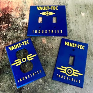 Vault Tec Light Switch & Outlet Cover
