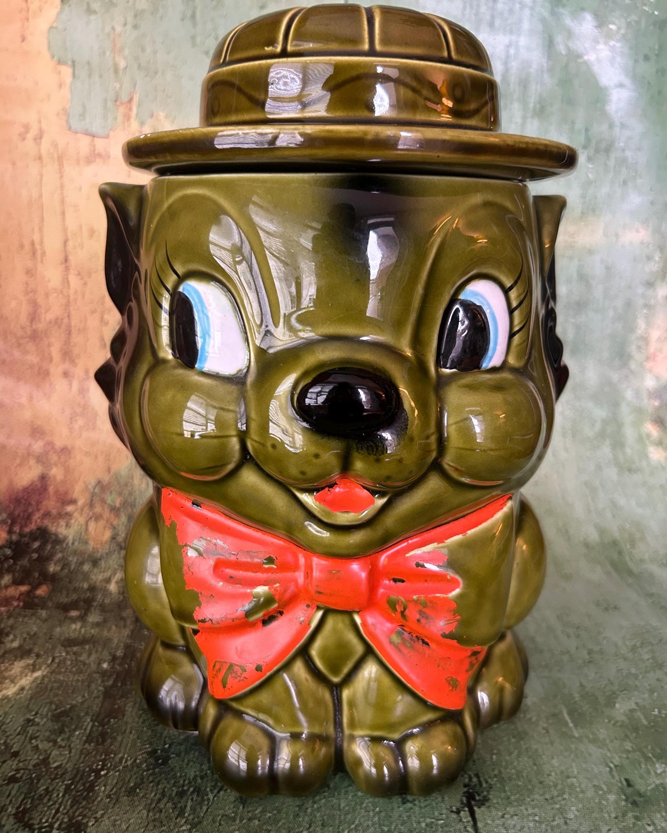 Japan Anthropomorphic Cookie Jar - Etsy