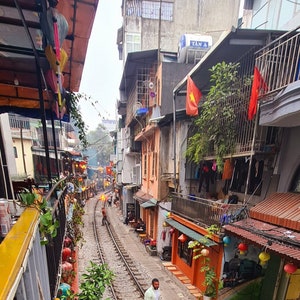 Vietnam Trein Straat