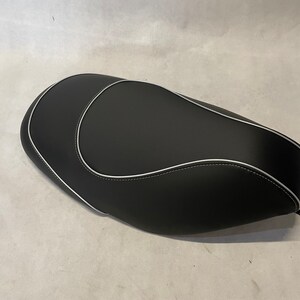 Piaggio Diesel Scooter Seat Cover – Black Leatherette, Made In Italy