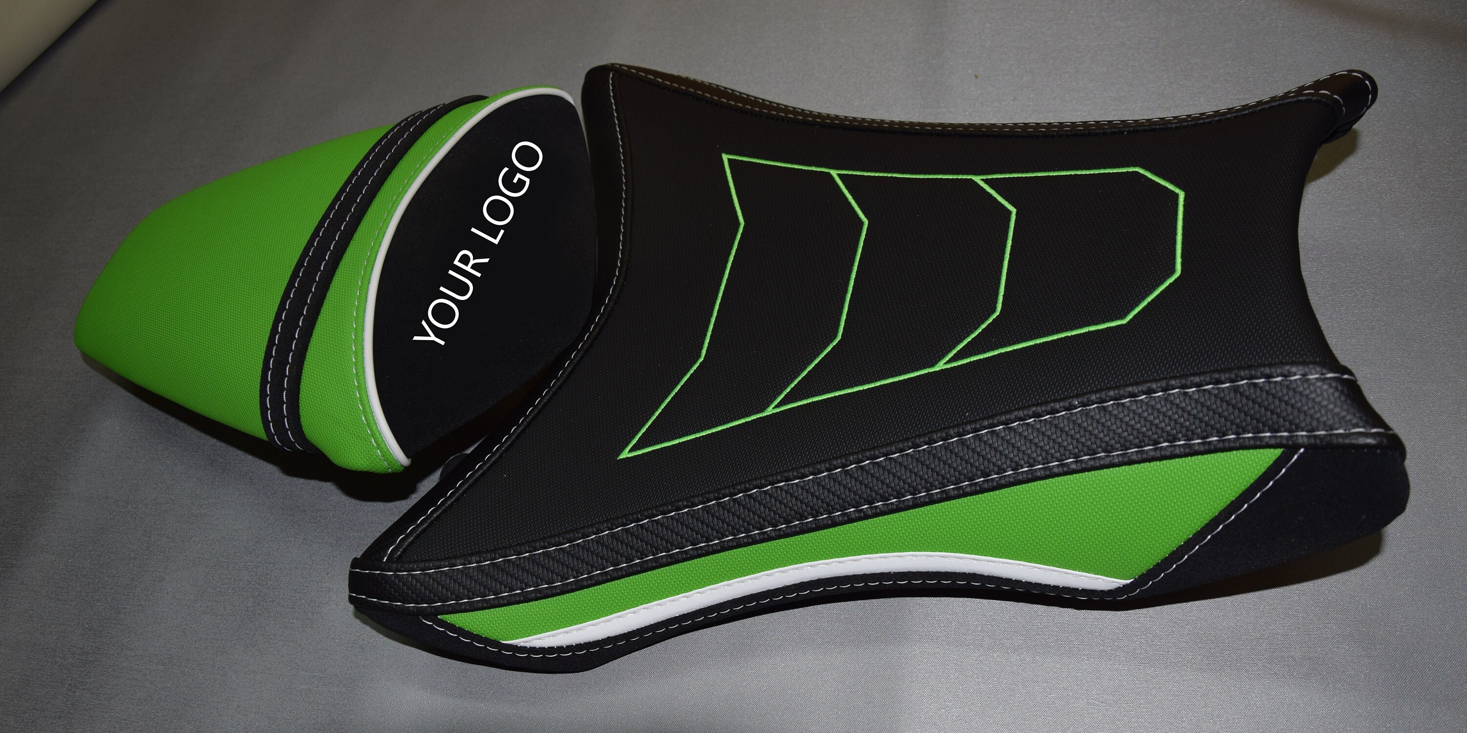 KAWASAKI ZX10R 2011-2016 Seat Cover, Possible Logo, Handmade