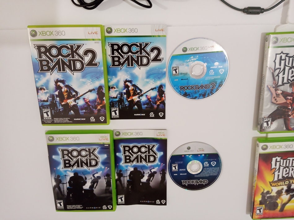 Rock Band 2 Jeu XBOX 360 - Jeux vidéo
