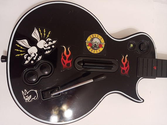 Xbox 360 Guitar Hero Gibson Les Paul Guitar Controller Bundle With