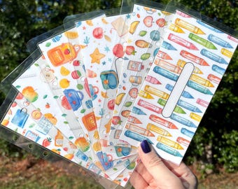 Back to School Cash Envelopes