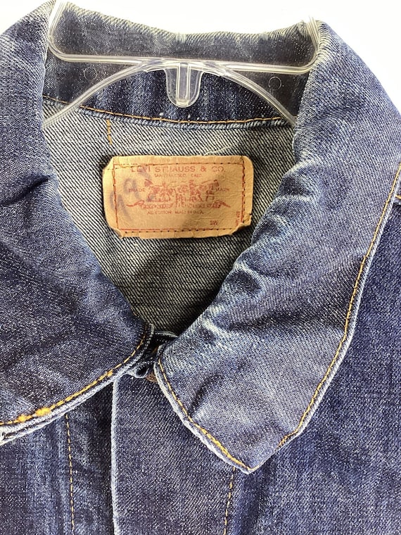 Big E Levi’s 70’s Type 3 WPL423 Denim Jacket SZ:M? - image 4