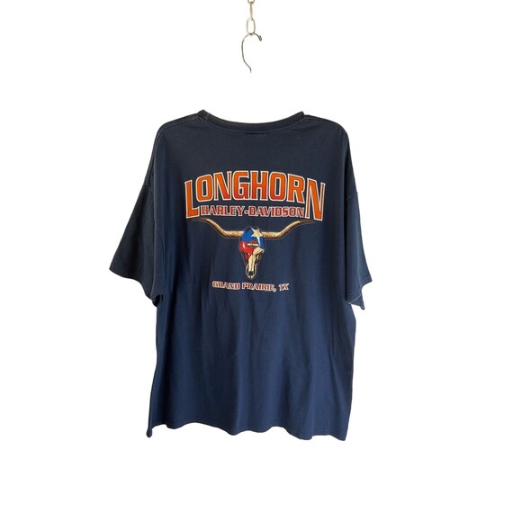 2004 Vintage Longhorn Harley-Davidson T-Shirt Siz… - image 2