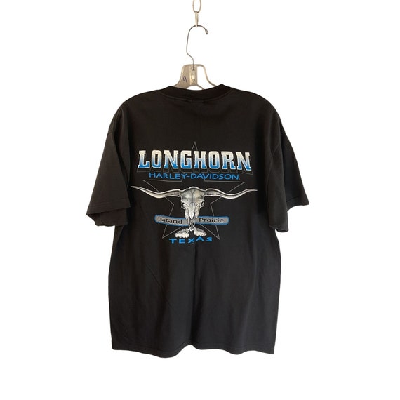 Vintage 1998 Harley Davidson Freedom Flag T-Shirt… - image 2