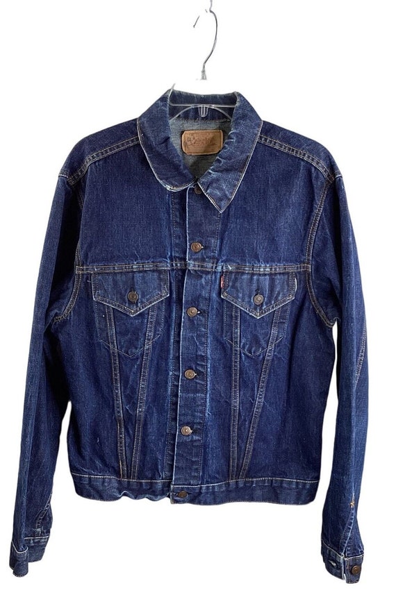 Big E Levi’s 70’s Type 3 WPL423 Denim Jacket SZ:M? - image 1