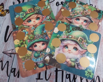 Magical gnomes Scratch and save / St Patricks Day Savings Challenge