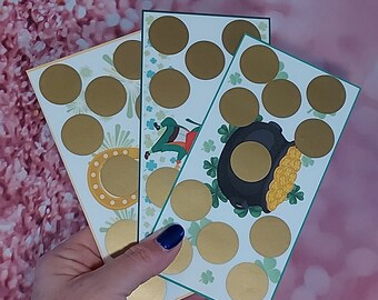 Shamrock Savings / A6 Savings Challenge / St Patrick's Day savings