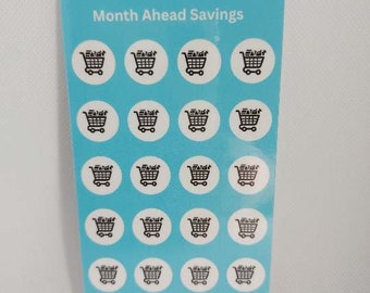 Month Ahead / Grocery Savings / A6 Savings Challenge