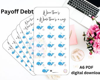 Where there's a "Whale" there's a way / A6 savings Challenge for any Budget.