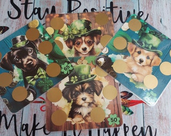 Puppy Scratch off Savings / St Patricks Day savings